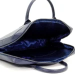 CHASE PLUS Laptop Bags in Premium Leather Regalia Blue – Bristol - Image 3