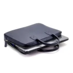 CHASE PLUS Laptop Bags in Premium Leather Regalia Blue – Bristol - Image 6