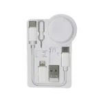 Charging Cable Kit (60W) with iWatch Charging Pad in PU Leather Pouch - Image 4