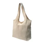 Cotton Hobo Bags with Front Pocket, 340 GSM (10 oz) - Image 4
