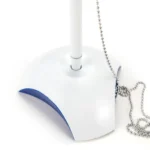 Counter Pen with Base Holder and Secured Chain – Blue Ink - Image 3