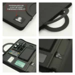 Dorniel Portfolio A4, Wireless Powerbank 8000mAh & LED Logo - Image 2
