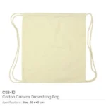 Cotton Canvas Drawstring Bags 145 GSM - Image 2