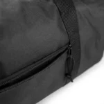 Duffle Gym Bags with Zipper Closure in Black Polyester Material - Image 5
