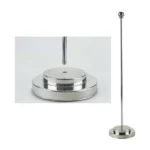 Flag with Metal Pole & Silver Plated Plastic Base - Image 5