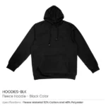 Fleece Hoodies Oversized Pullover in S | M | L | XL | XXL | 3XL Sizes - Image 2