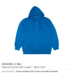 Fleece Hoodies with Zipper in (S to 3XL) Sizes - Image 3