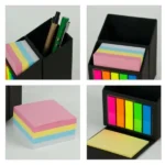 Foldable Memo Pad Sets with Stationery and Pen Holder - Image 5