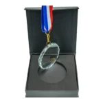 Glass Medals with Ribbon and Box - Image 4