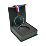 Glass Medals with Ribbon and Box - Image 2