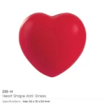 Promotional Heart Shaped Anti-Stress Balls - Image 3
