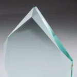 Iceberg Design Crystal Awards with Glass Base in Premium Box - Image 5