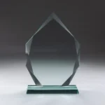 Iceberg Design Crystal Awards with Glass Base in Premium Box - Image 3