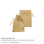 Jute Drawstring Pouches in A4 and A5 Size - Image 6