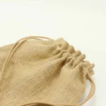 Jute Drawstring Pouches in A4 and A5 Size - Image 4