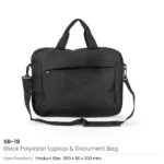 Laptop and Document Bags with Detachable Shoulder Strap - Image 2