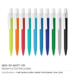 MATT Pens with White Clip - Image 7