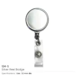 Round Metal Reel Badges for ID Cards - Image 3