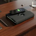 Powerbank Portfolio Notebook, 8000mAh, 15W Fast Wireless Charging - Image 3