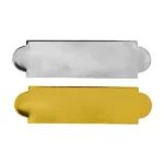 Metal Name Badges in Gold and Silver Colors
