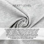 Nextt Level Bio-Washed Round Neck T-Shirts for Men - Image 2