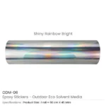 Outdoor Stickers Shiny Rainbow Bright - Image 3