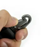 Laserable PU Leather Keychains with Sling Snap Hook - Image 6