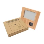 Bamboo Photo Frame with Digital Clock & Weather Station - Image 5