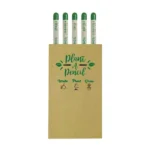 Plantable A Pencils Set Seeds Tomato Coriander Chili Mustard Fenugreek