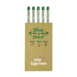 Plantable A Pencils Set Seeds Tomato Coriander Chili Mustard Fenugreek - Image 6