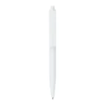 Plastic Pens White Color, Push Button, Wide Clip for Logo - Image 2