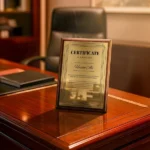 Portrait Wooden Plaques with Stand and Presentation Box - Image 9