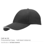 Promotional Caps Soft Mesh Material - Image 5