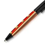 Sadu Design Metal Pens Matte Finish with Twist Action Mechanism, Blue Ink - Image 2