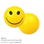 Smiley Face Anti Stress Balls - Image 2