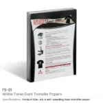 White Toner Dark Transfer Papers FS-01 - Image 2