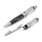 Crystal Pen USB with Stylus - Image 3